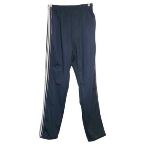 Cougar Sport | Women's Navy Blue With White Stripes Track Pants (Size Large)